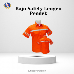 Baju Safety Lengen Pendek