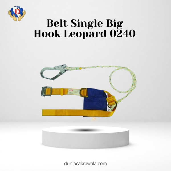 Belt Single Big Hook Leopard 0240
