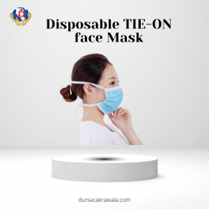 Disposable TIE-ON face Mask