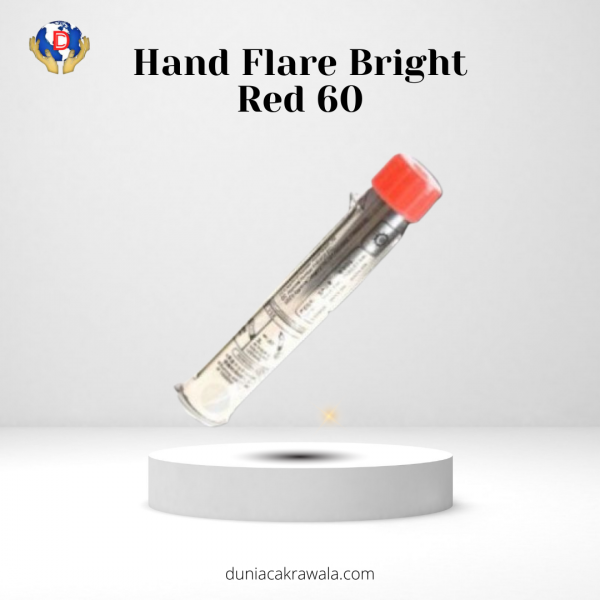 Hand Flare Bright Red 60