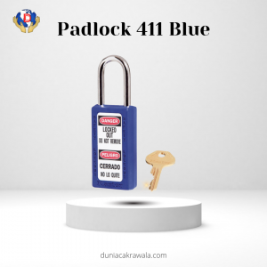 Padlock 411 Blue