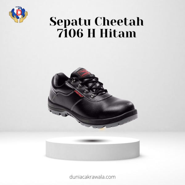 Sepatu Cheetah 7106 H Hitam