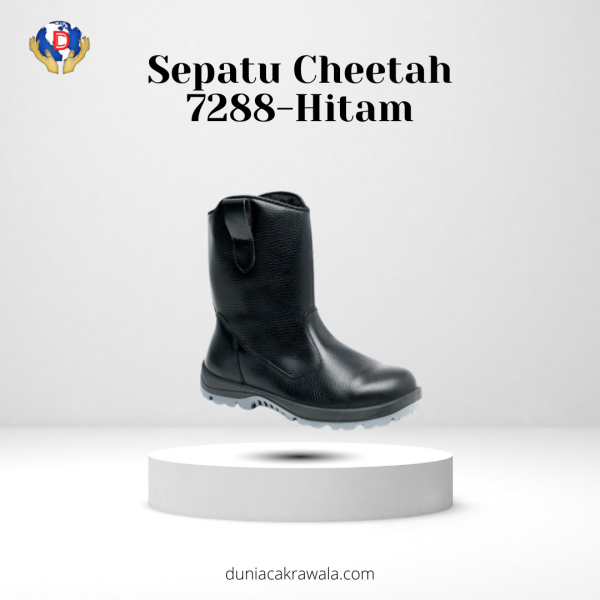 Sepatu Cheetah 7288-Hitam