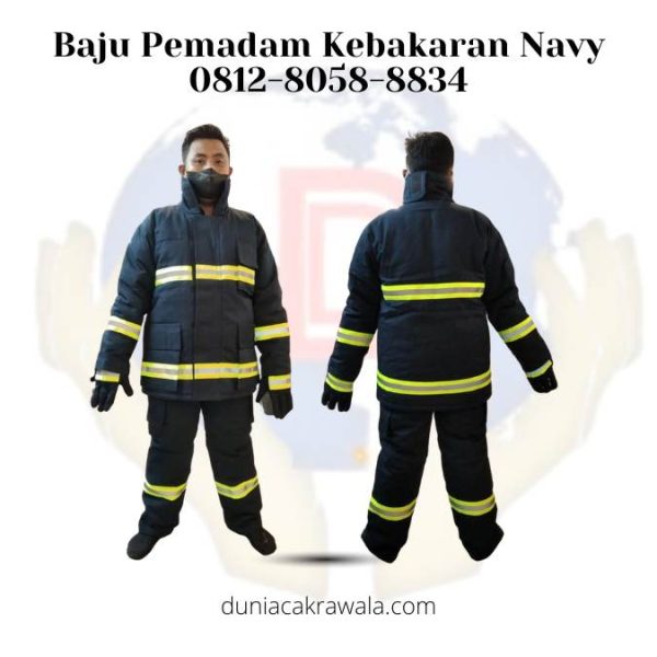 Baju Pemadam Navy