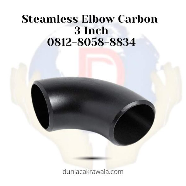 Steamless Elbow Carbon 3 Inch