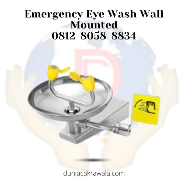 Emergency Eye Wash Wall Mounted