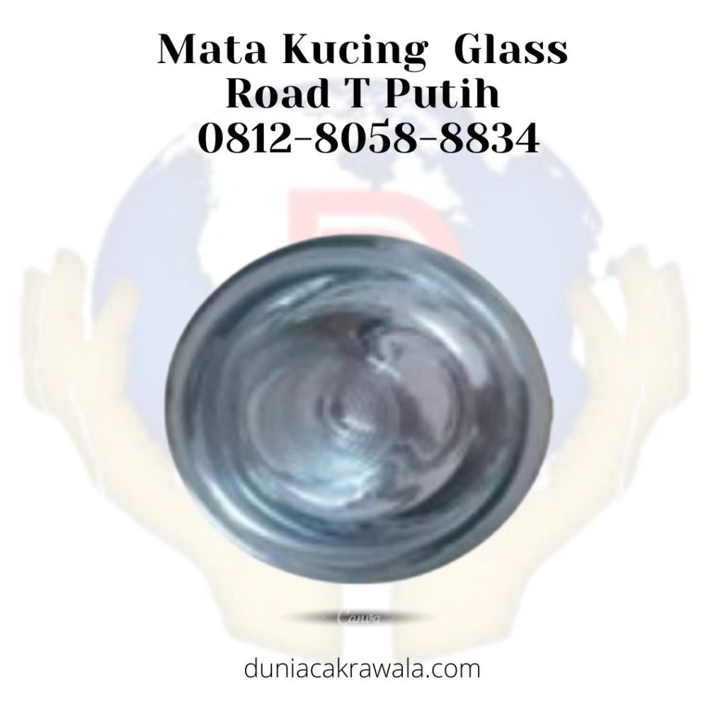 Mata Kucing Glass Road T Putih