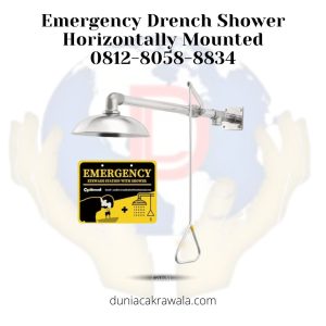 Emergency Drench Shower Horizontally Mounted