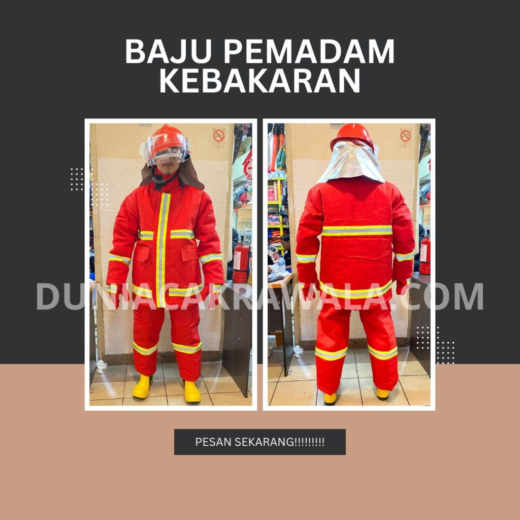 Baju Pemadam Kebakaran di Jakarta 