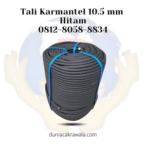 Tali Karmantel 10.5 mm Hitam